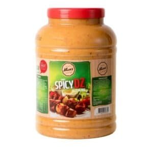 Spicy DZ sauce de marinade épicée, idéale pour relever vos plats locaux et internationaux, disponible chez Bilad Food.