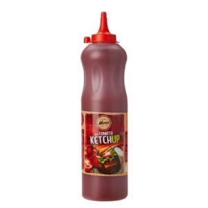 Sauce ketchup tomate, bouteille pratique pour accompagnements de plats et sandwiches, disponible chez Bilad Food.