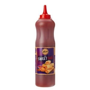 Sauce sucrée pour nems, rouleaux de printemps, ou plats asiatiques, bouteille de 250 ml, condiment incontournable, saveur douce et savoureuse, idéale pour la cuisine asiatique, qualité premium.