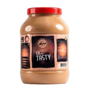 Saumon fumé fraîche et savoureuse pour cuisine délicieuse, disponible chez Bilad Food. Image d'une jarre de sauce "La Sauce Tasty" adaptée pour accompagner vos plats, sauces et préparations culinaires.