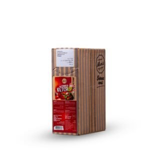 Ketchup tomate en bouteille, produit alimentaire de qualité, emballage en carton, idéal pour la cuisine, condiment savoureux, disponible chez Bilad Food.