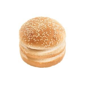 Bun au sésame pour hamburger, pain moelleux et croustillant, ingrédient pour sandwiches, food fabriqué authentiquement, charcuterie et snacking, produits de qualité BILAD FOOD.