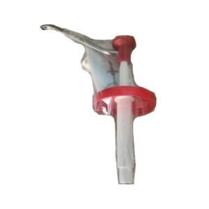 Paille en plastique pour boisson avec bouchon, idéale pour café ou thé à emporter, durable et écologique.