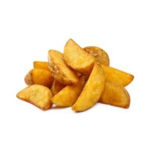 Frites croustillantes dorées faites maison, parfaites pour accompagner vos plats ou comme snack savoureux.